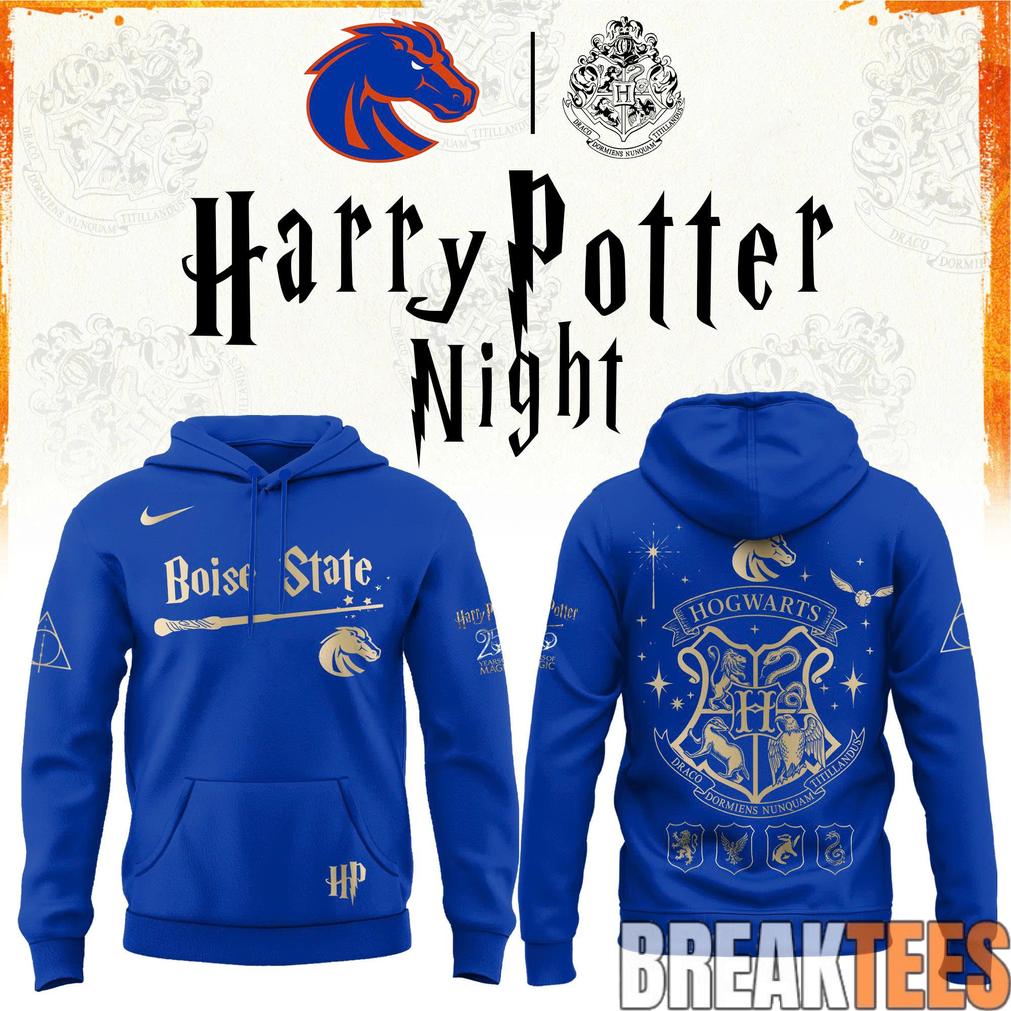 Boise State Broncos x Harry Potter 2026 Hoodie Boise State Broncos x Harry Potter 2026 Hoodie