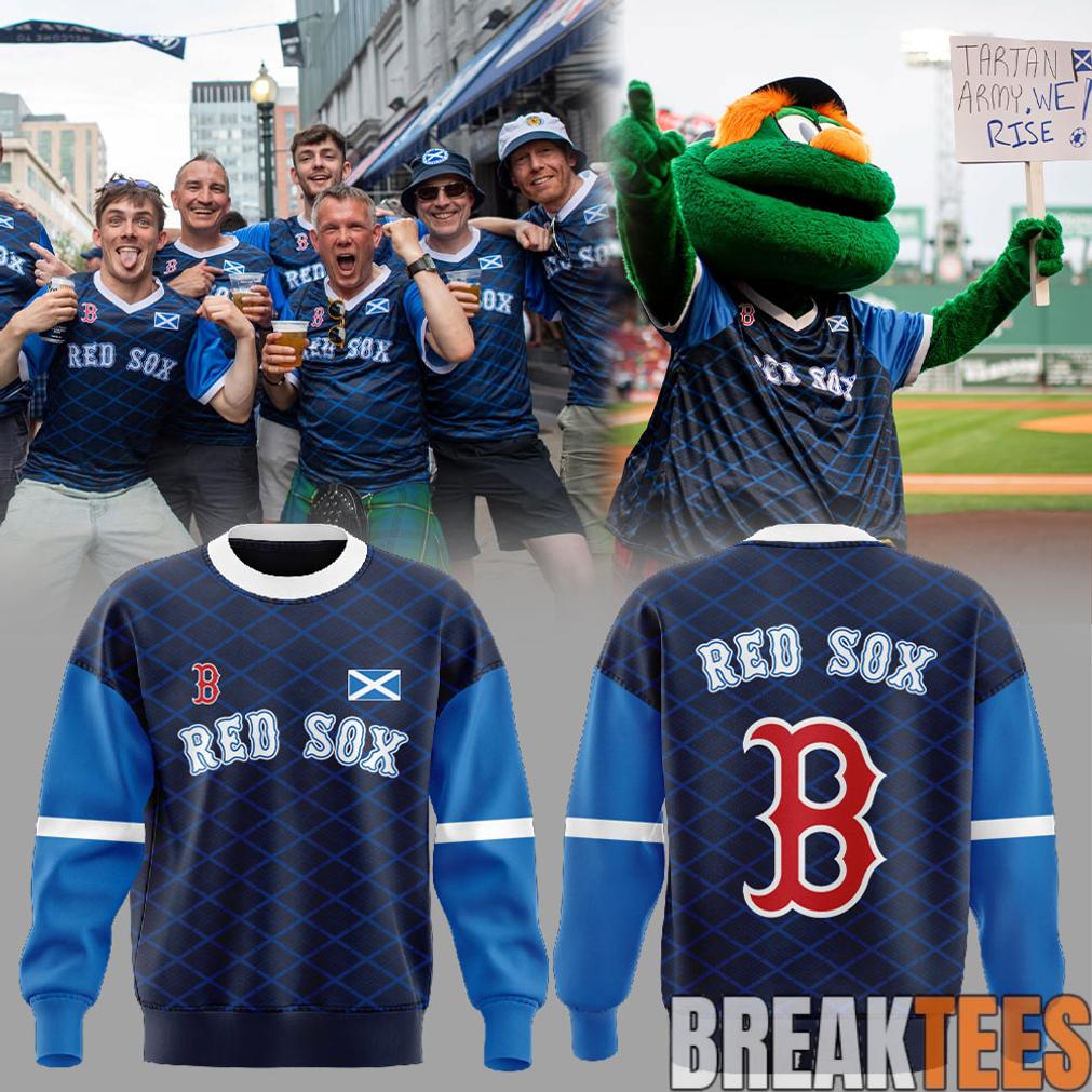 Boston Red Sox Scottish Celebration 2026 Sweatshirt Boston Red Sox Scottish Celebration 2026 Sweatshirt