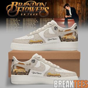 Brandon Flowers On Tour 26 AF1 Shoes