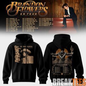 Brandon Flowers On Tour 26 Hoodie 2