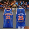 Johnson Champions New York Knicks NBA 2026 Jersey