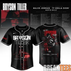 Bryson Tiller The Neo Trapsoul Tour 2026 Special Jersey