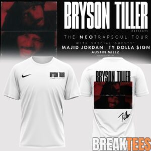 Bryson Tiller The Neo Trapsoul Tour Signature Tshirt 1