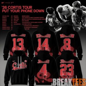 CORTIS Put Your Phone Down Tour 2026 Special Hoodie 2