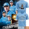 Carolina Baseball 2026 NCAA Baseball National Champions  TShirt  Charcoal Heather