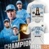 Carolina Baseball 2026 NCAA Baseball National Champions  TShirt  Charcoal Heather