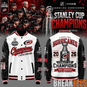 Carolina Hurricanes 2026 Stanley Cup Champions Limited Bomber