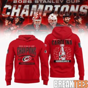 Carolina Hurricanes Stanley Cup Champions 2026 Limited Edition Hoodie 2 Carolina Hurricanes Stanley Cup Champions 2026 Limited Edition Hoodie 2