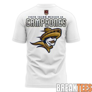 Caudillos de Chihuahua Campeones del Tazn Mxico IX 2026 T-Shirt 2 Caudillos de Chihuahua Campeones del Tazn Mxico IX 2026 T-Shirt 2