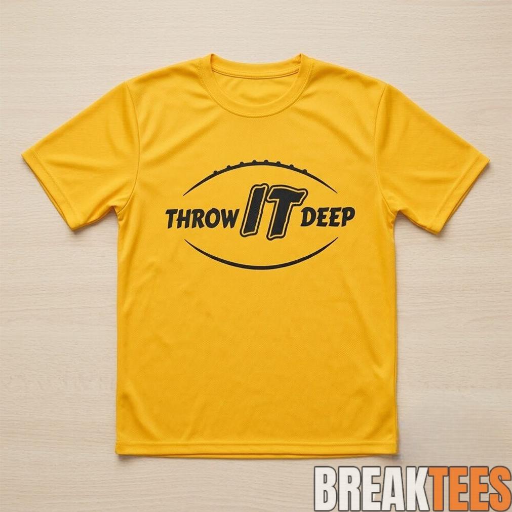 Charlie Kirk Throw It Deep Shirt Charlie Kirk Throw It Deep Shirt