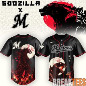 Chiba Lotte Marines x Godzilla Minus Zero Baseball Jersey