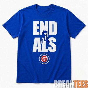 Chicago Cubs Nico Hoerner End ALS Awareness Shirt 1