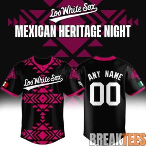 Chicago White Sox 2026 Mexican Heritage Night Custom Jersey