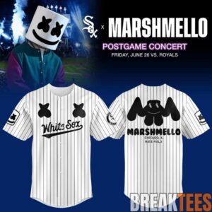 Chicago White Sox x Marshmello Postgame Concerts Baseball Jersey