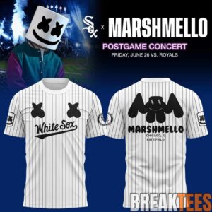 Chicago White Sox x Marshmello Postgame Concerts Tshirt