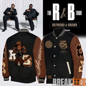 Chris Brown R&B Tour 2026 Bomber Jacket 2