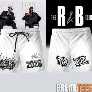 Chris Brown R&B Tour 2026 Jersey Shirt 2