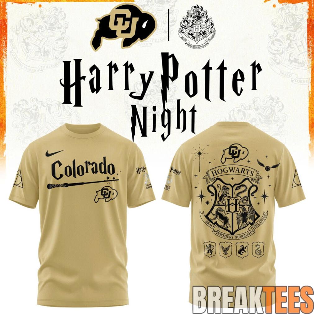 Colorado Buffaloes x Harry Potter Night 2026 Shirt Colorado Buffaloes x Harry Potter Night 2026 Shirt