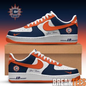 Connecticut Sun WNBA Air Force 1 Low Custom For Fans