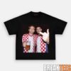 Croatia Drunk Era Black Tee