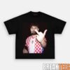 Croatia Drunk Era Black Tee
