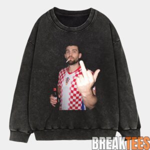 Croatia Football Party Tee 4