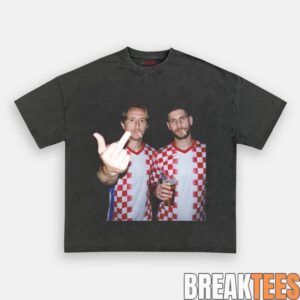 Croatia Football Trouble Tee 1