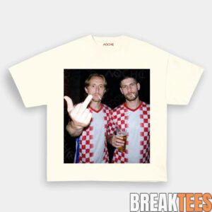 Croatia Football Trouble Tee 3