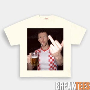 Croatia National Team Ivan Perisic Drunk Tee 1
