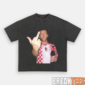 Croatia National Team Ivan Perisic Drunk Tee 4
