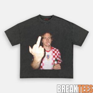 Croatia National Team Luka Modric Drunk Tee 4