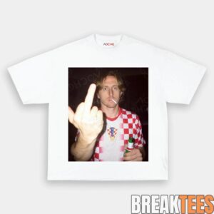Croatia National Team Luka Modric Drunk Tee 5