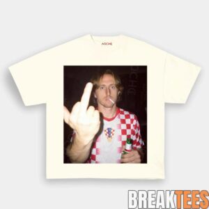 Croatia National Team Luka Modric Drunk Tee 6