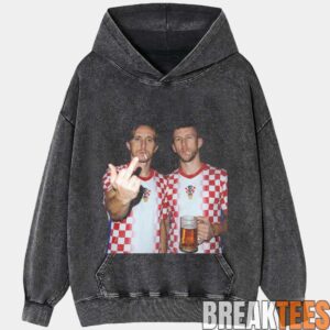 Croatia National Team Perisic Modric Drunk Tee 5