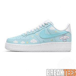 Cute Sanrio Cinnamoroll Cloud Air Force 1 Sneakers 1