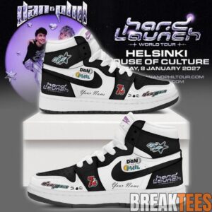 Dan and Phil Announce Hard Launch World Tour Custom AJ1 Shoes 1