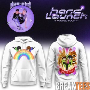 Dan and Phil Announce Hard Launch World Tour Rainbow Hoodie 1
