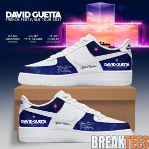 David Guetta – France Tour 2026 AF1 Shoes