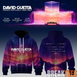 David Guetta – France Tour Hoodie 2