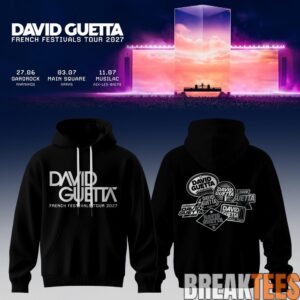 David Guetta – France Tour Hoodie 3