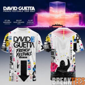 David Guetta – France Tour Shirt 1