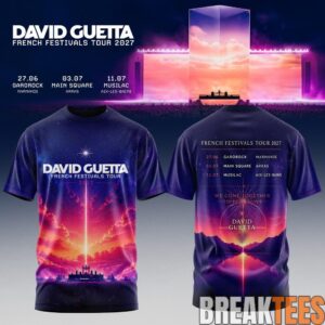 David Guetta – France Tour Shirt 2