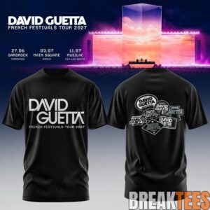 David Guetta – France Tour Shirt 3