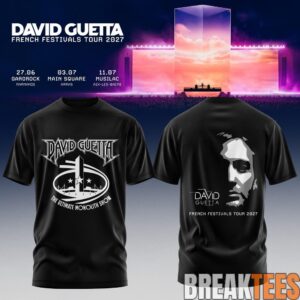 David Guetta – France Tour Shirt 4