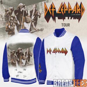 Def Leppard Live 2026 Limited Edition Signature Bomber Jacket