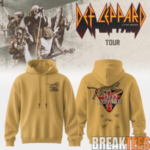 Def Leppard Live 2026 Limited Edition Signature Hoodie 5