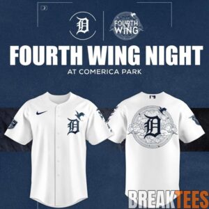 Detroit Tigers 2026 Fourth Wing Night Basebal Jersey