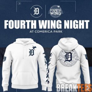 Detroit Tigers 2026 Fourth Wing Night Hoodie