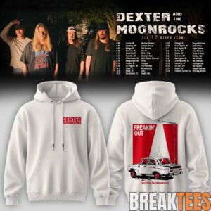 Dexter & The Moonrock – The 12 Step Tour 2026 Hoodie White