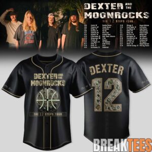 Dexter and The Moonrocks - The 12 Steps Tour 2026 Jersey 1